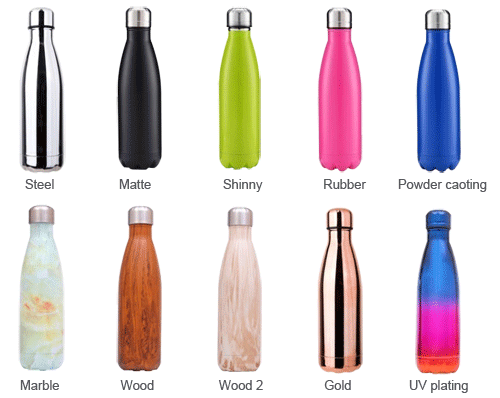 cola shape water bottle