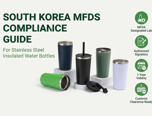 South Korea MFDS Testing and Importing Guide for Stainless Steel Insulated Water Bottles