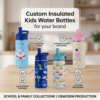 Custom kids water bottle