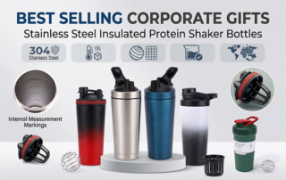 Corporate gift shaker mug