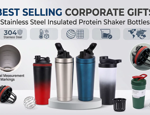 Best Selling Corporate Gifts: Stainless Steel Insulated Protein Shaker Bottles from China Manufacturer