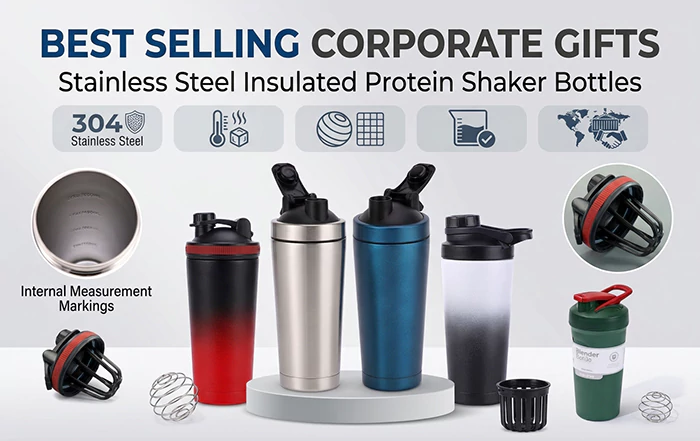 Corporate gift shaker mug