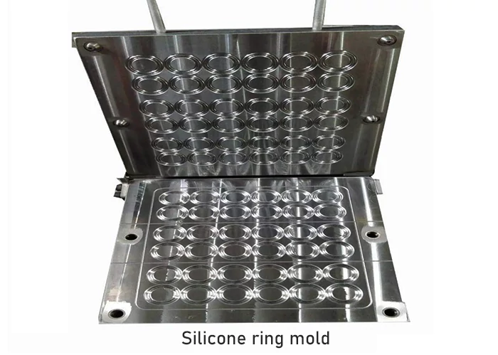 Water bottle silicone ring mold