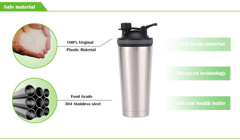 26 oz protein shaker mug